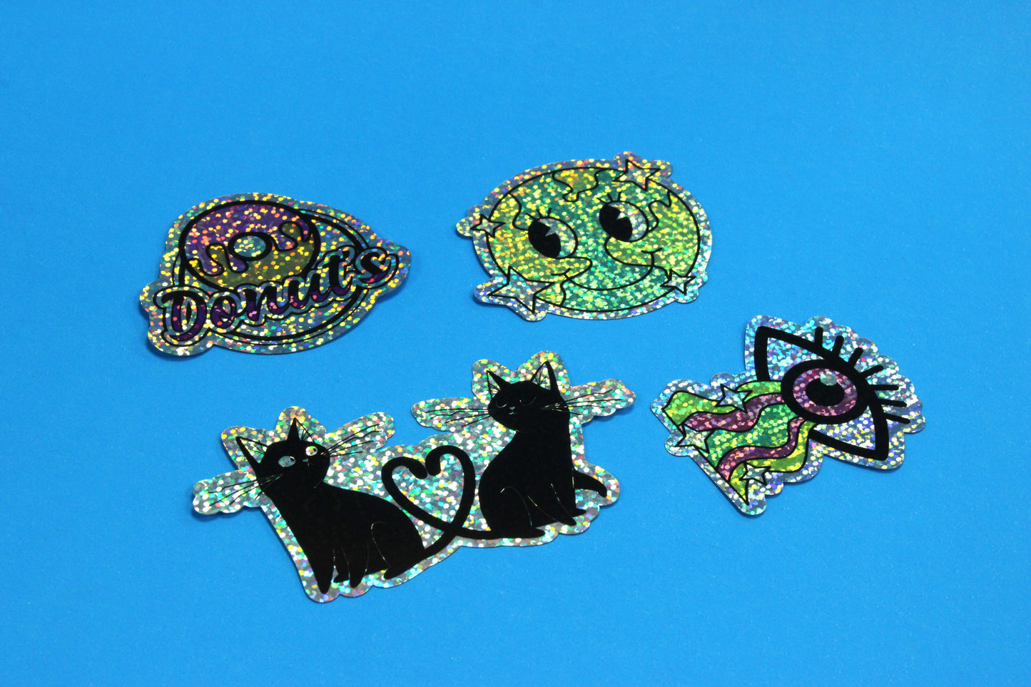stickers glitter personalizados