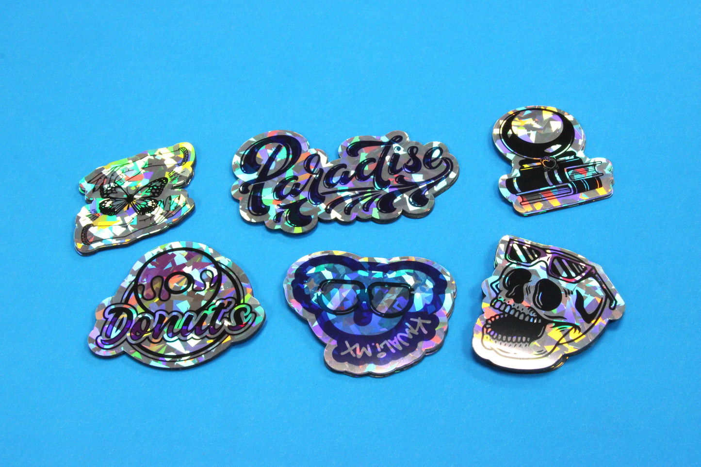 sticker personalizado prismatico