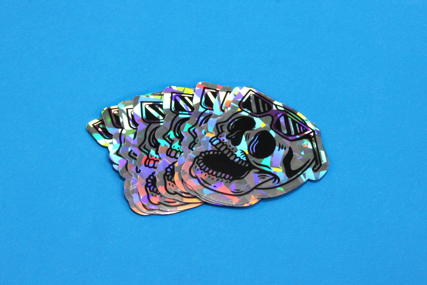 sticker prismatico personalizado