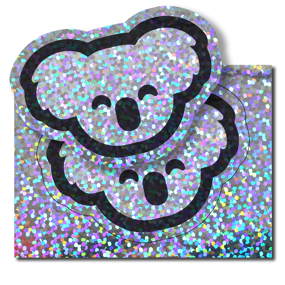 Sticker holográfico - Glitter