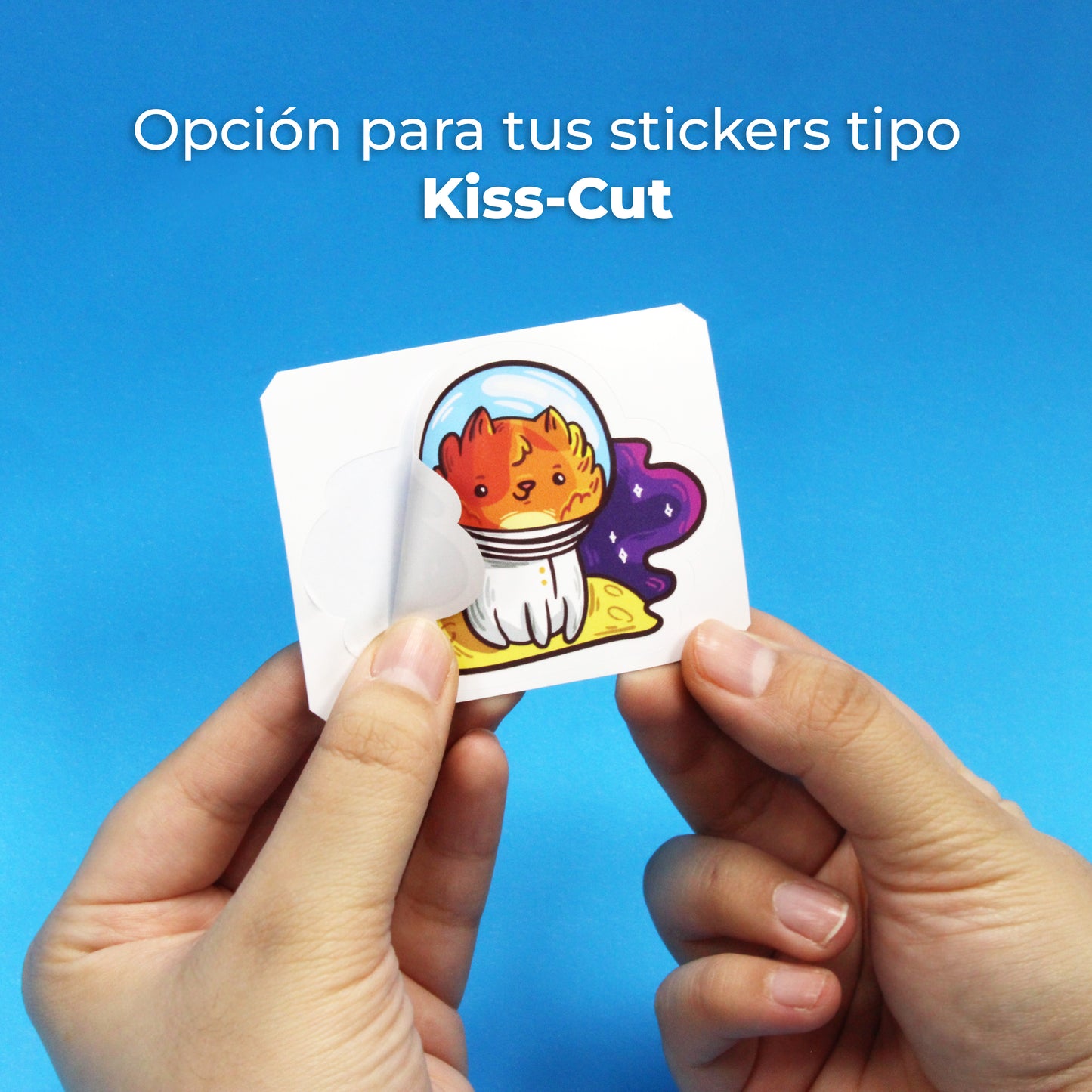 sticker kiss cut desprendible calcomania