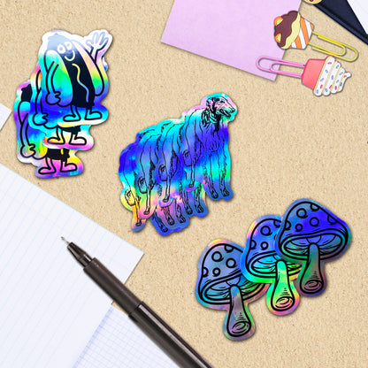 stickers tornasol personalizados
